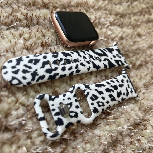 (Only Band) Leopard Band Compatible with apple watch Strap 38mm/40mm/42mm/44mm - Picture 2 of 4